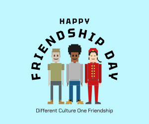 Different Culture One Friendship Facebook post