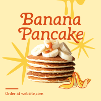 Order Banana Pancake Instagram post Image Preview