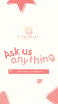 What Would You Like to Ask? Instagram story Image Preview