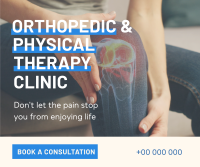 Orthopedic and Physical Therapy Clinic Facebook Post Design