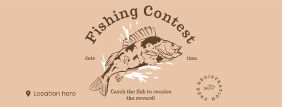 The Fishing Contest Facebook cover Image Preview