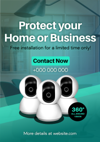 Home Security Installation Poster Preview