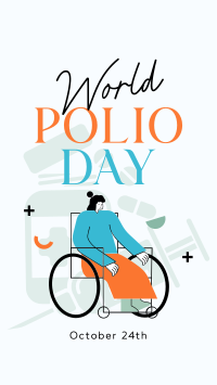 Polio Awareness Day YouTube short Image Preview