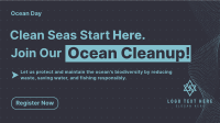 Ocean Day Clean Up Minimalist Animation Image Preview