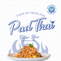 Authentic Pad Thai Linkedin Post Image Preview