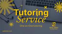 Tutoring Service Facebook Event Cover Design