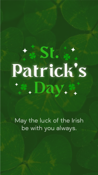 Sparkly St. Patrick's Instagram Story Design