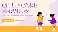 Playful Child Care Animation Preview