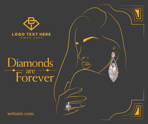 Diamonds are Forever Facebook post Image Preview