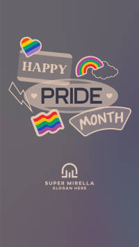 Stick on the Pride Facebook Story Image Preview