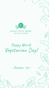 World Vegetarian Day Facebook story Image Preview