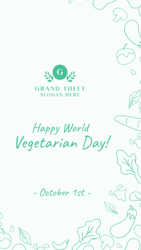 World Vegetarian Day Facebook Story Image Preview