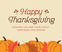 Happy Thanksgiving Facebook post Image Preview