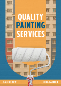Painting Wall Exterior Poster Image Preview