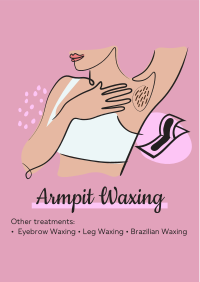Salon Armpit Waxing Flyer Image Preview