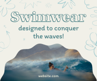 Swimwear For Surfing Facebook post Image Preview