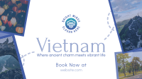 Vietnam Travel Tour Scrapbook Facebook event cover Image Preview