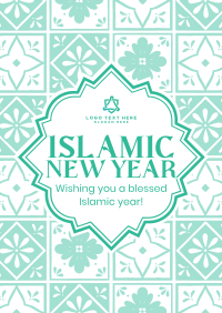 Islamic New Year Wishes Flyer Image Preview