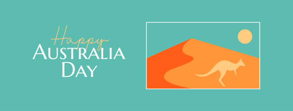 Australia Day Facebook Cover Design Image Preview