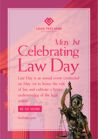 Lady Justice Law Day Flyer Image Preview