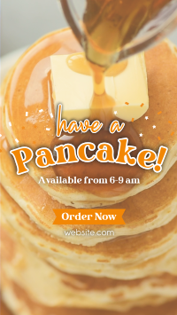 Have a Pancake Instagram story Image Preview