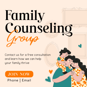 Family Counseling Group Instagram post Image Preview