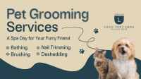 Pet Grooming Services Minimalist Animation Preview
