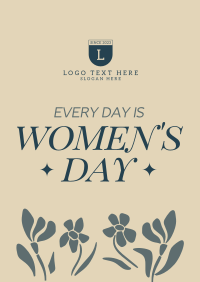 Women's Day Everyday Poster Image Preview