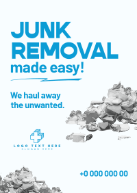 Professional Junk Removal Poster Preview