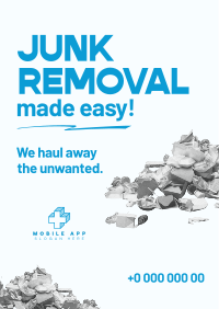 Professional Junk Removal Poster Image Preview