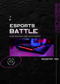 Esports Battle Flyer Image Preview