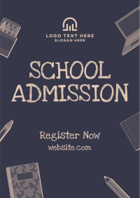 Preschool Admissions Flyer Image Preview
