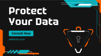 Protect Your Data Facebook Event Cover Design