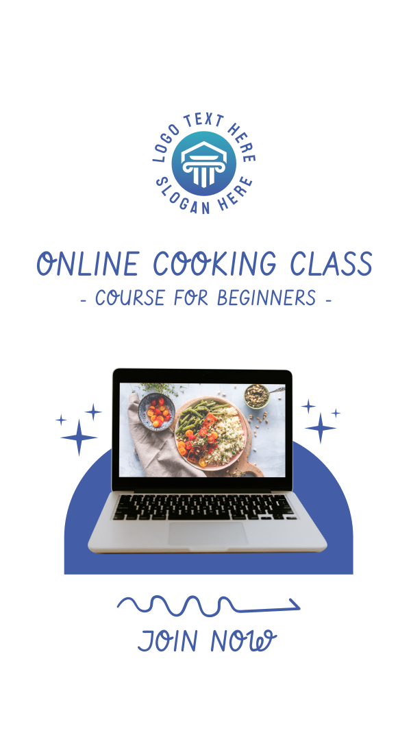 Online Cooking Class Instagram Story Design Image Preview