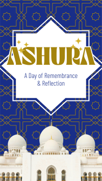 Elegant Ashura Facebook Story Preview