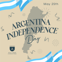 Independence Day of Argentina Instagram Post Image Preview