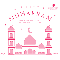 Welcoming Muharram Instagram post Image Preview