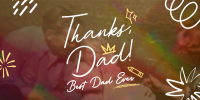 Best Dad Doodle Twitter post Image Preview