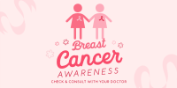 Breast Cancer Awareness Twitter Post Image Preview