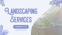 Landscaping Offer Facebook Event Cover Design