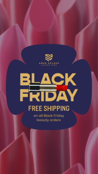 Cosmetics Black Friday TikTok Video Image Preview