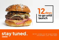 Burger Shack Launch Pinterest board cover Image Preview