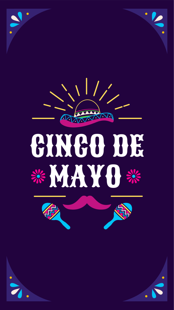 Festive Cinco De Mayo Facebook Story Design Image Preview