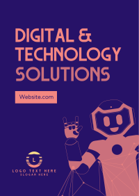 Digital & Tech Solutions Flyer Image Preview