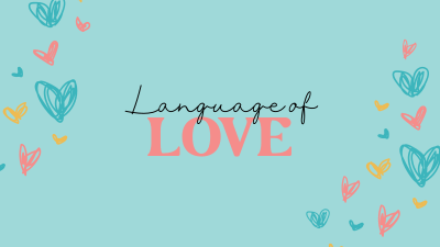 Language of Love YouTube cover (channel art) Image Preview