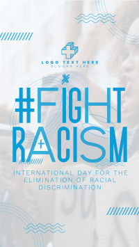 Fight Racism Now Instagram Story Design