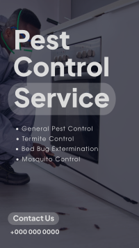 Minimalist Pest Control Instagram Story Design