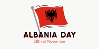 Albania Independence Day Twitter post Image Preview