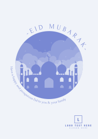 Happy Eid Mubarak Poster Image Preview
