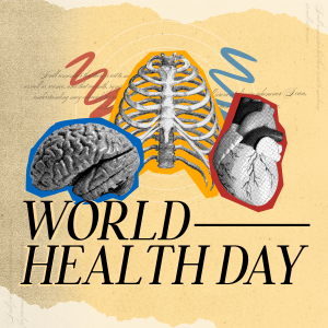 Vintage World Health Day Instagram post Image Preview